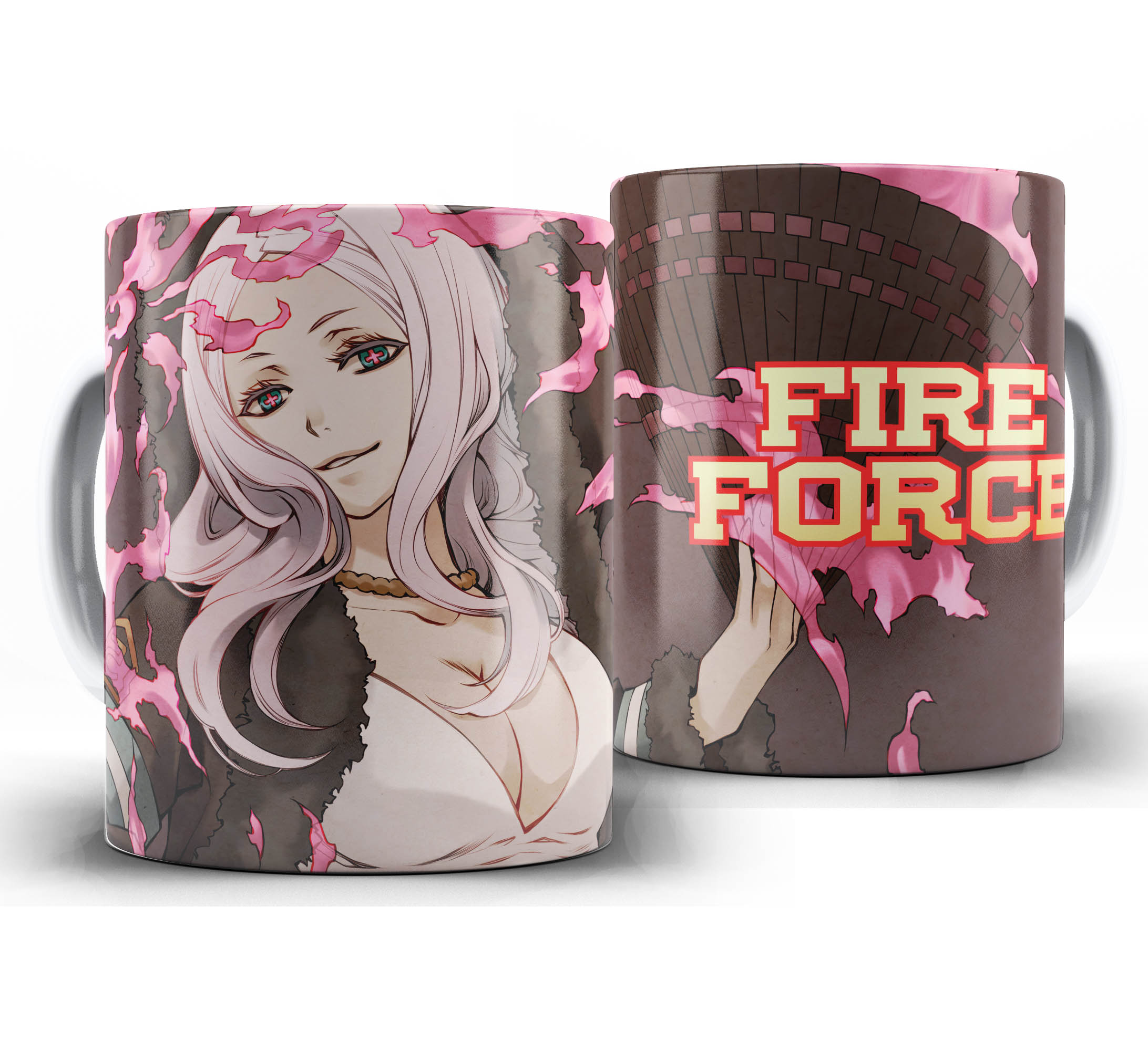 Caneca Anime - Fire force - Hibana